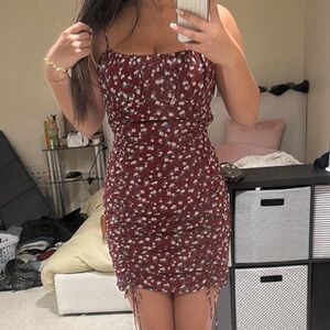 Floral mini dress